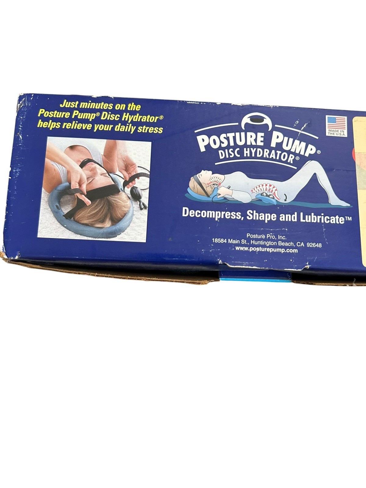 Posture Pump Neck Exerciser Professional Model 1000 Disc Hydrator