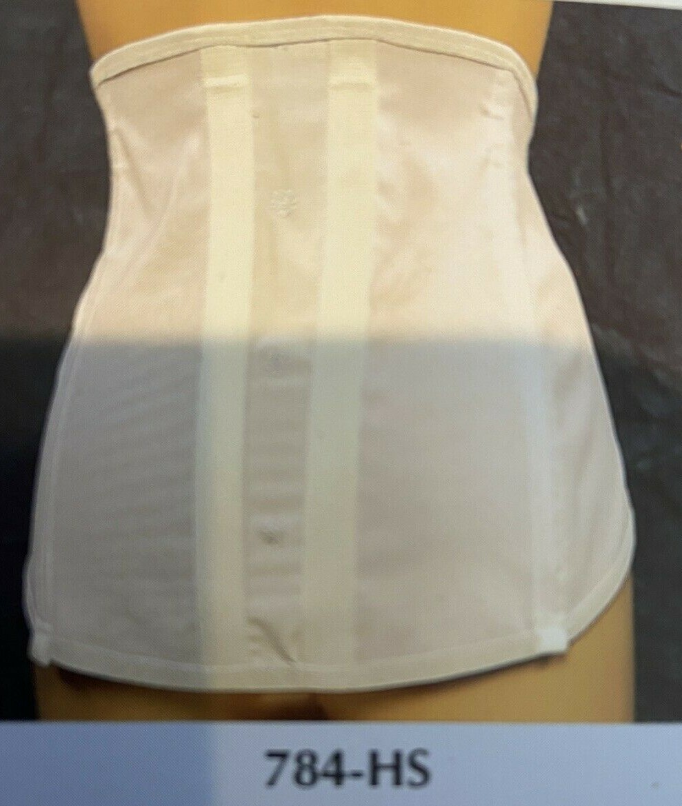 Professional Mesh Elastic Lumbar Sacral Support w/Metal Stays #784-HS XLARGE