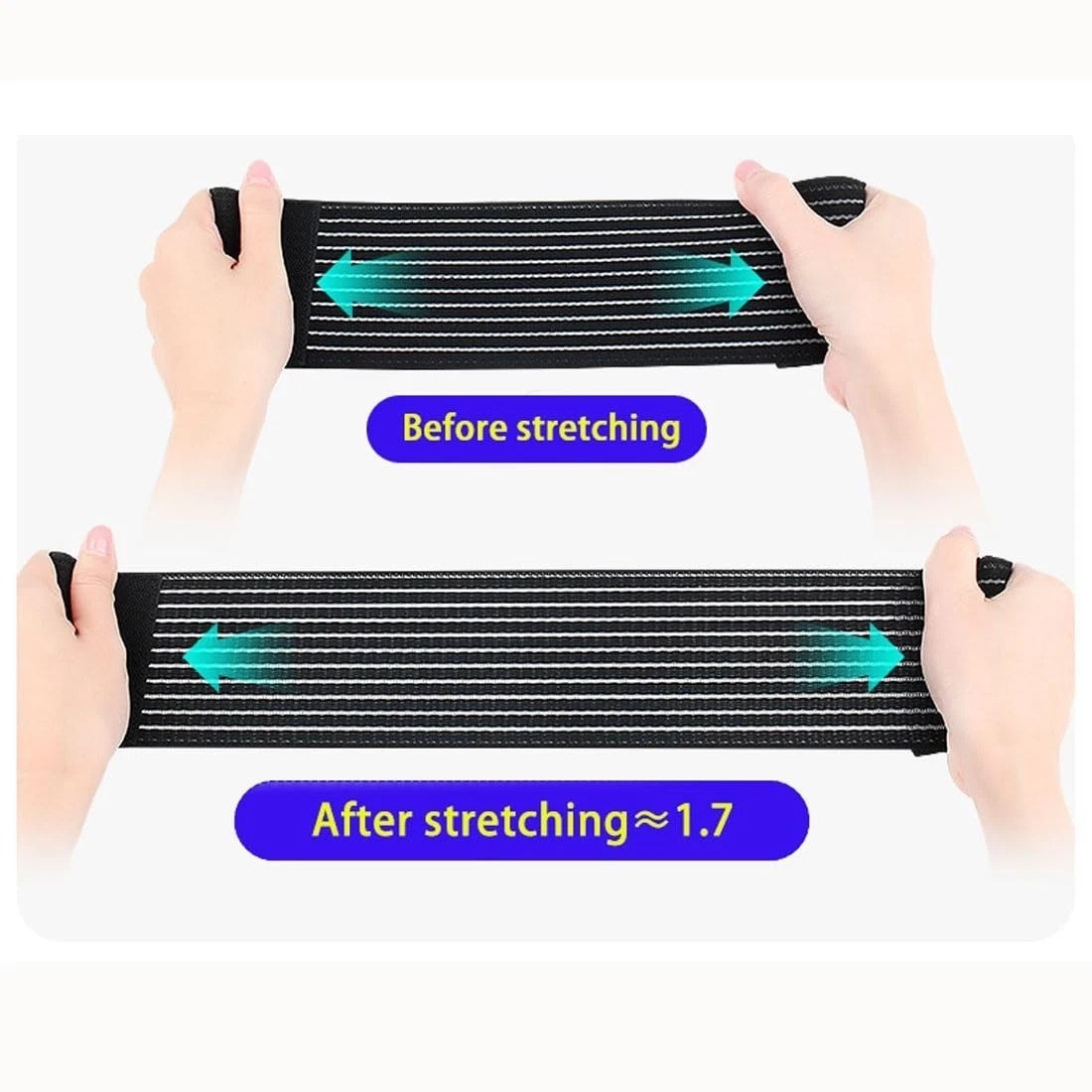Elastic Knee Wrap – Optimal Compression for Sports & Injury Prevention