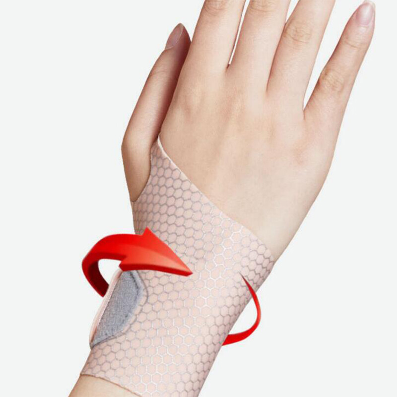 1x Wrist Brace Adjustable Support Straps for Tendonitis Carpal Wrist Pain Relief