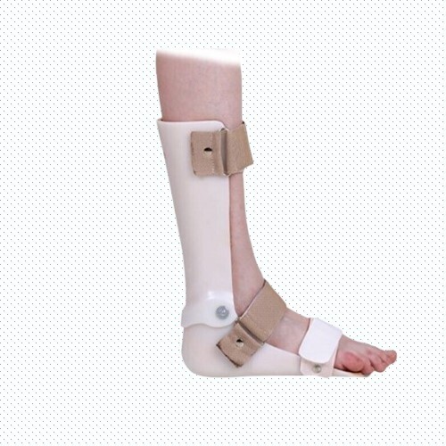AFO Support Brace for Flaccid Foot Drop Foot with MoldableTremble Footplate Left