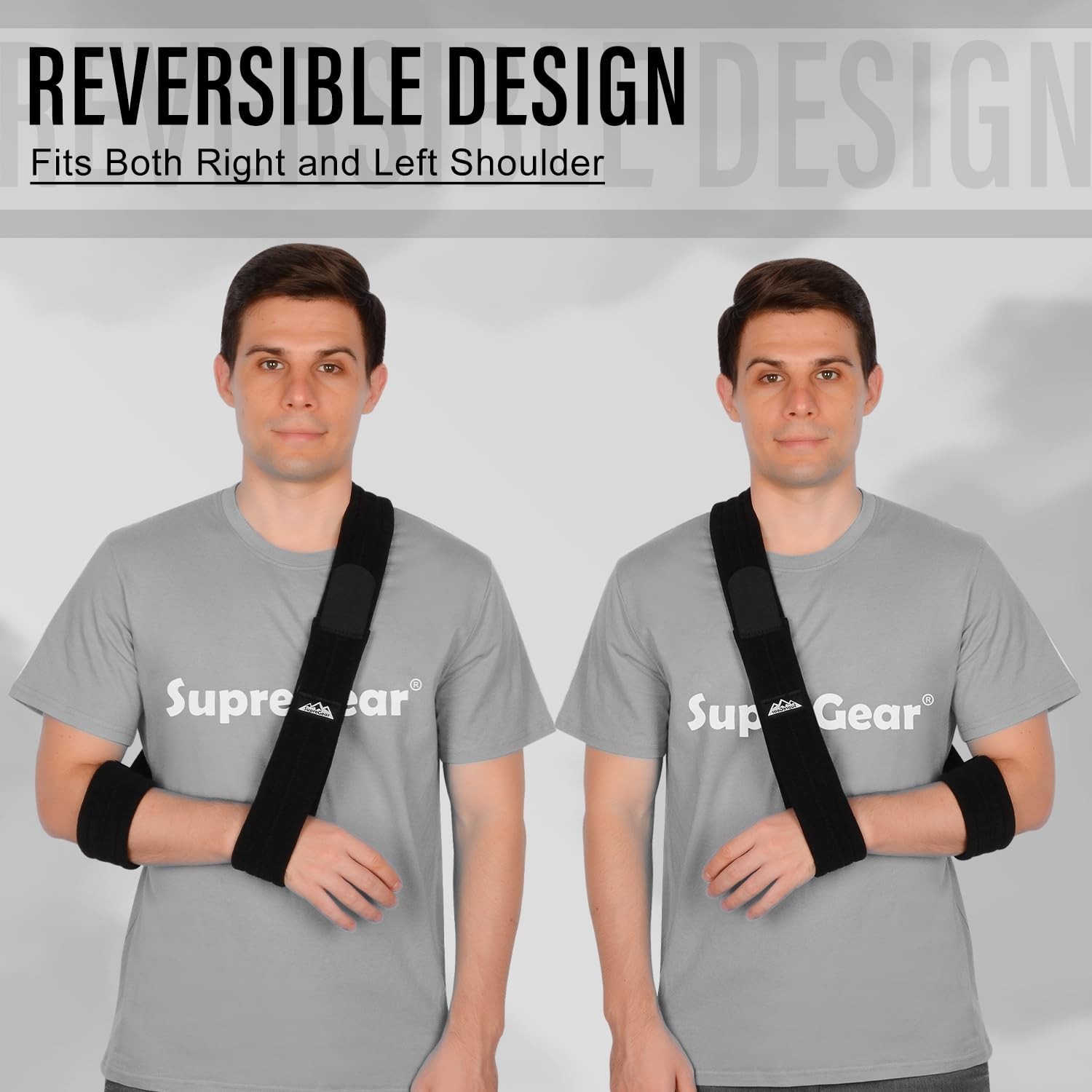 Adjustable Arm Support Strap, Lightweight Shoulder Immobilizer for Injured El…