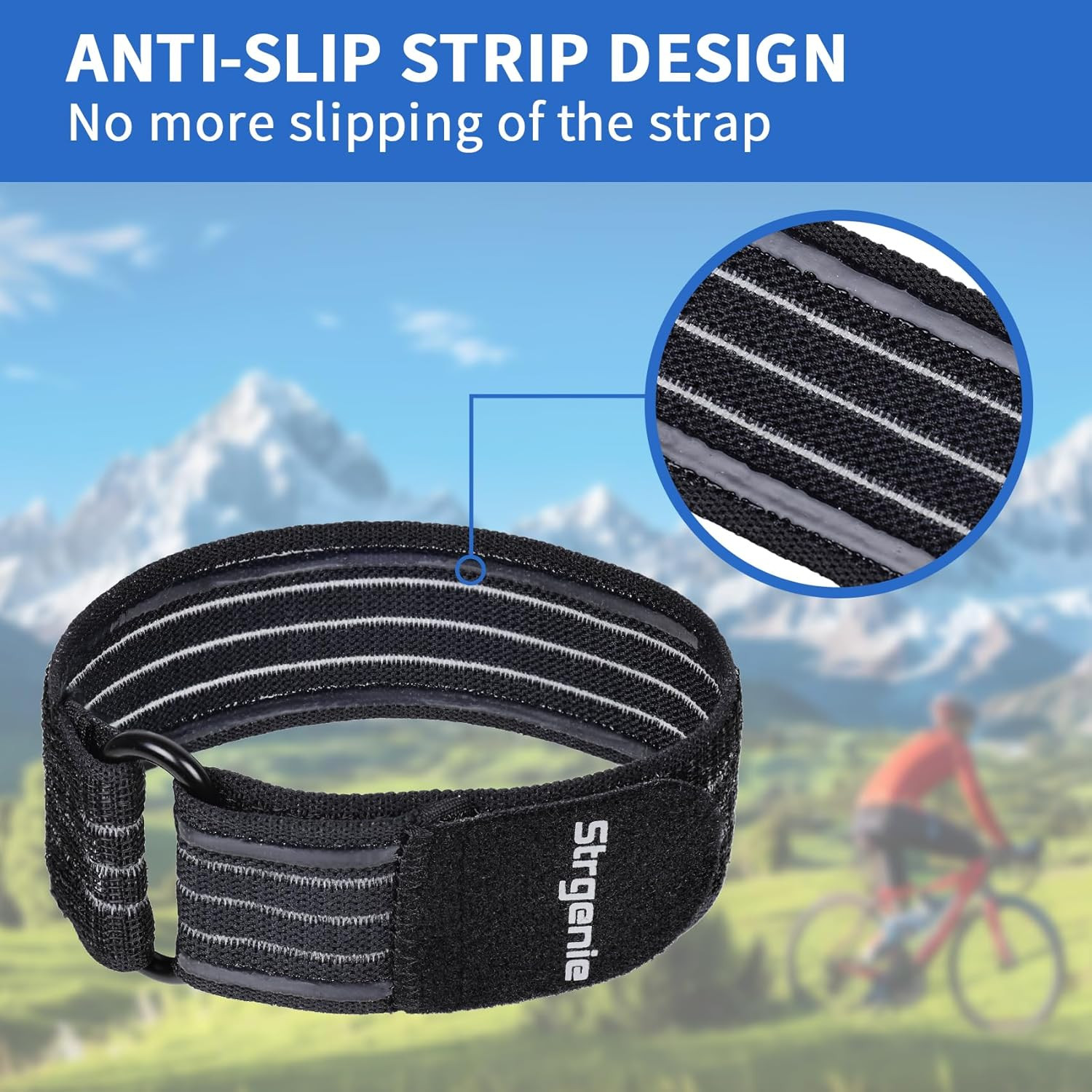 Adjustable Anti-Slip Elastic Boot Straps for Cowboy Boots and Pants