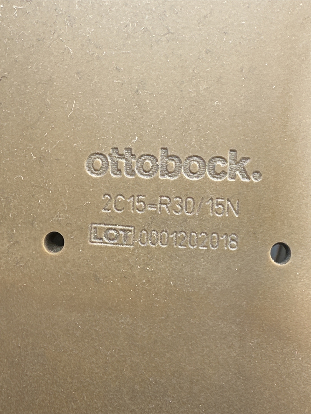 Ottobock Otto Bock Taleo Vertical Prosthetic Foot. 1C51. Perfect. Size 30