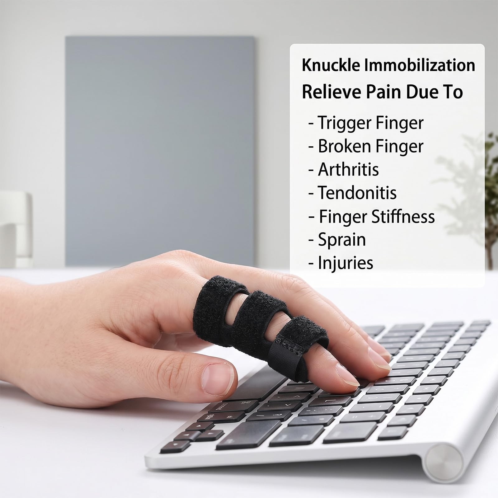 Finger Splint Universal Trigger for Knuckle Arthritis Straightening Relief