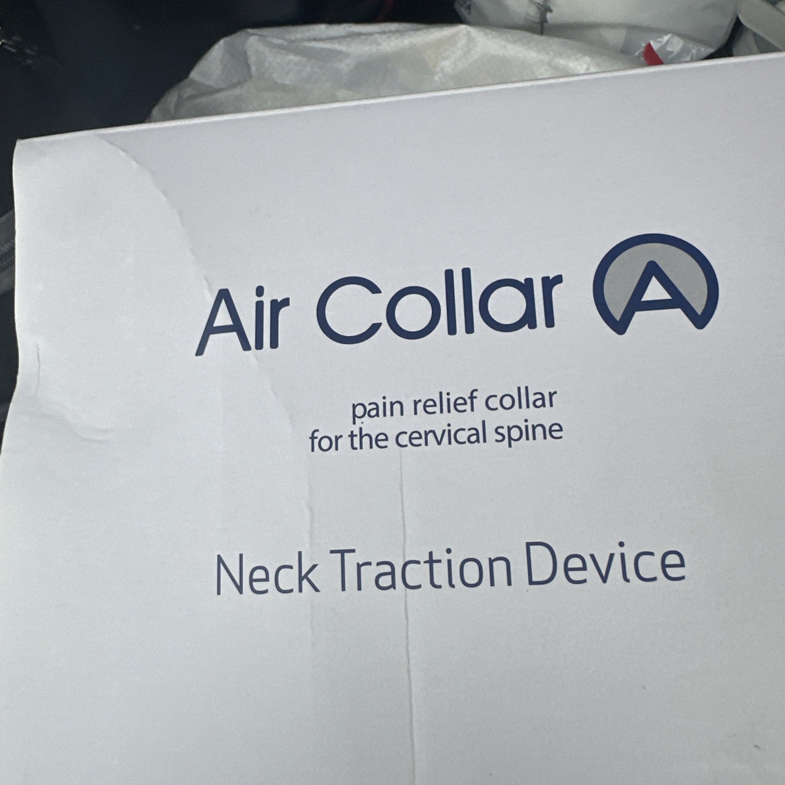 Cervical Traction Device with Air Collar – Inflatable Neck Stretcher for Pain