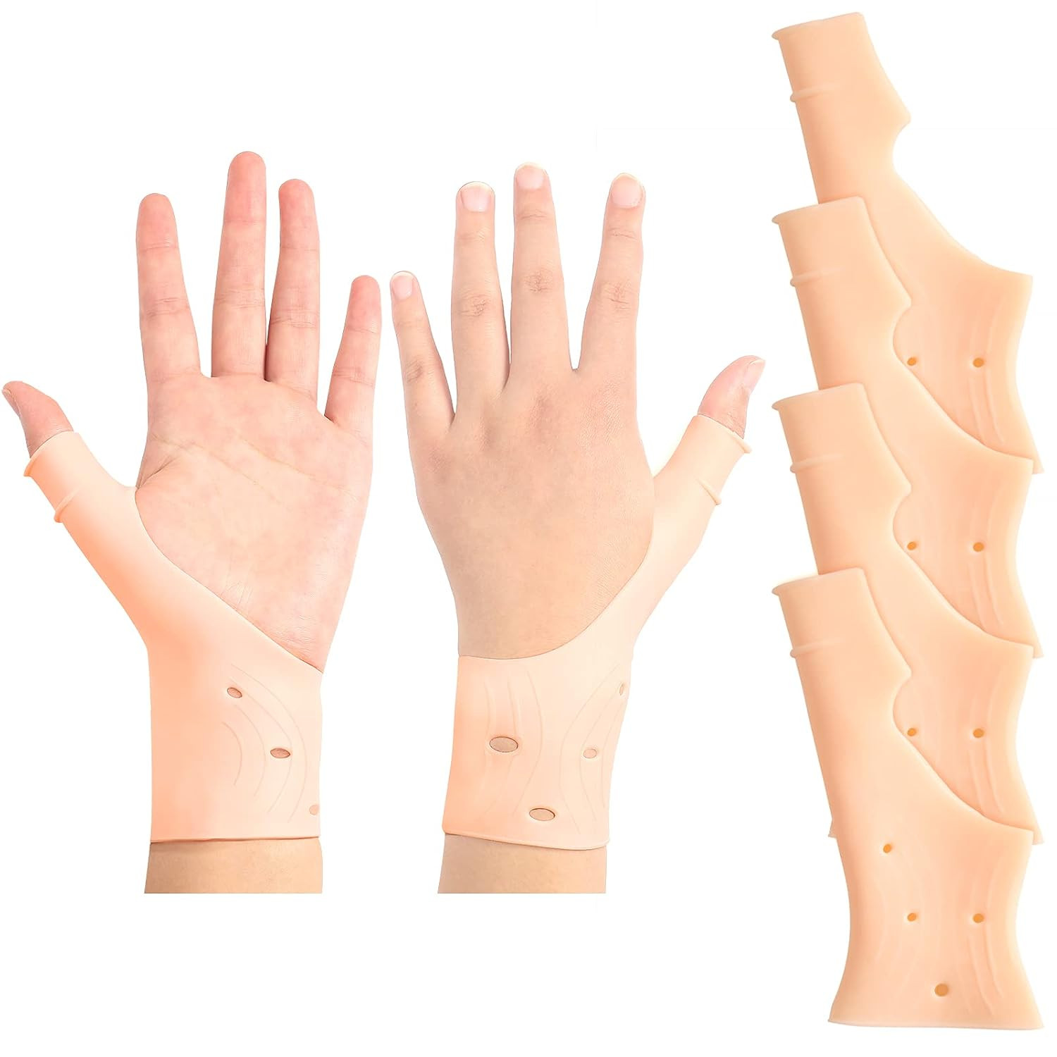 Gel Wrist Thumb Support Braces,Unisex Wrist Hand Thumb Gloves,Soft Waterproof…