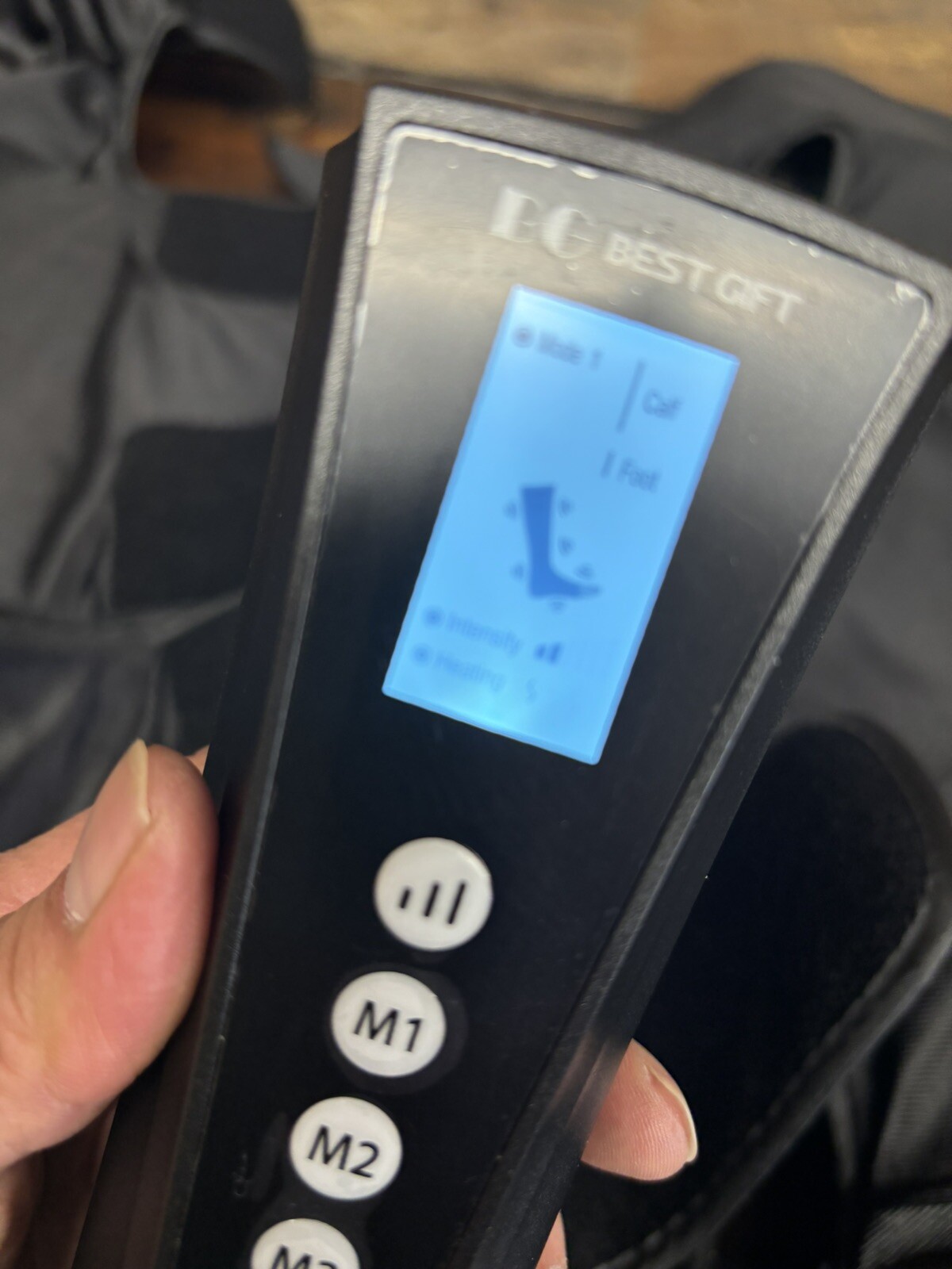 Air Compression Leg Massager With Heat USED CONDITION