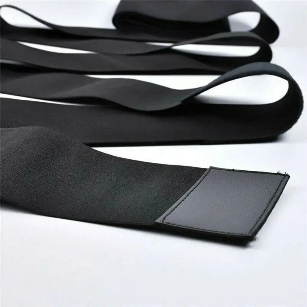 Wrapped Elastic Detachable Body Slimming Tummy Control Belt, 1PCS for (Black)