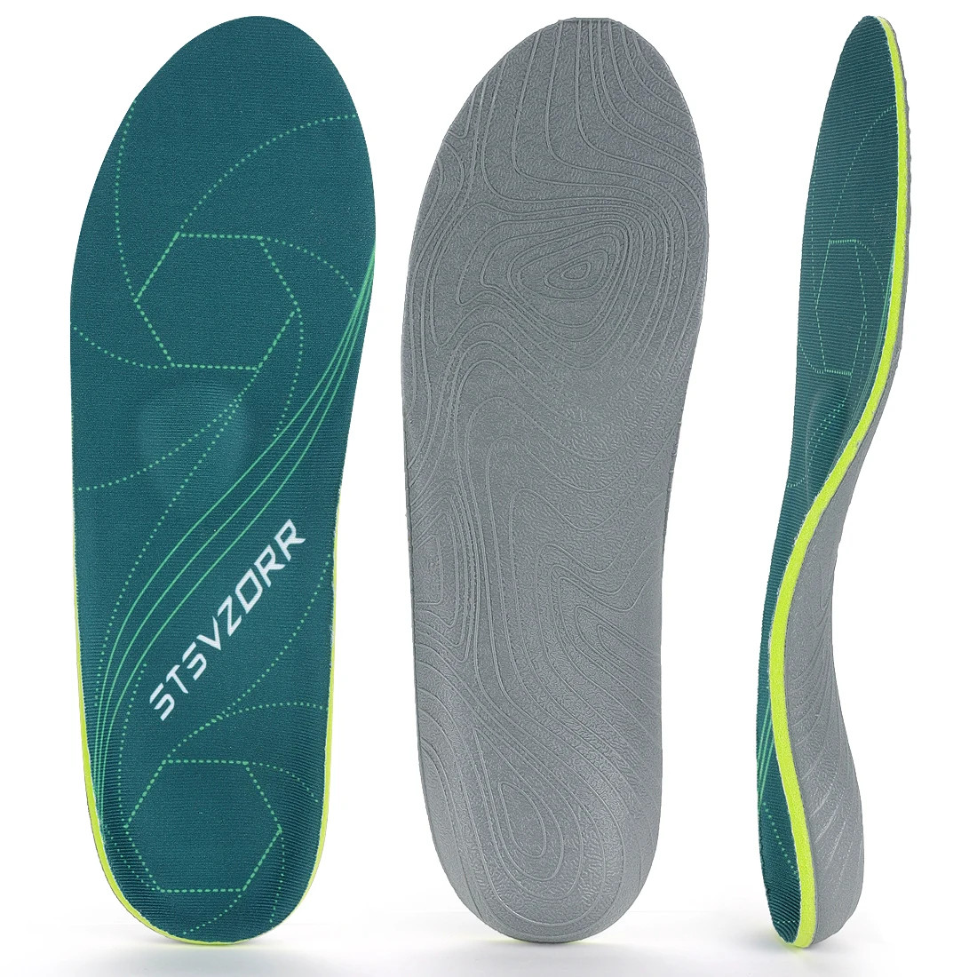 Plantar Fasciitis Relief Orthopedic Insole Flat Foot High Arch Support Men Women