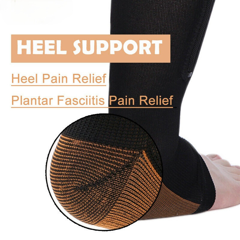 Calcetines De Compresion, Medias De Compresion 20-30 Mmhg Punta Abierta Grad…