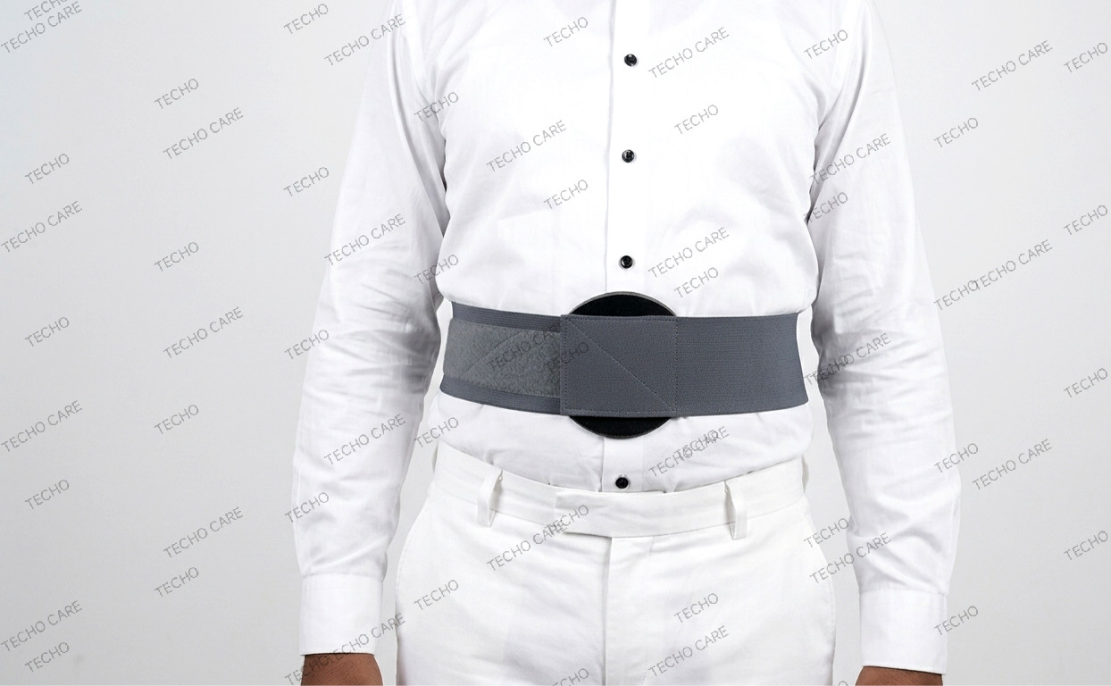 Umbilical Hernia Belt for Men and Women Abdominal Support Binder with Compress
