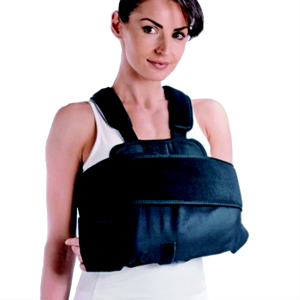 FGP Arm Brace Immobilizer Arm and Shoulder Imb-300 Closed Elbow Black