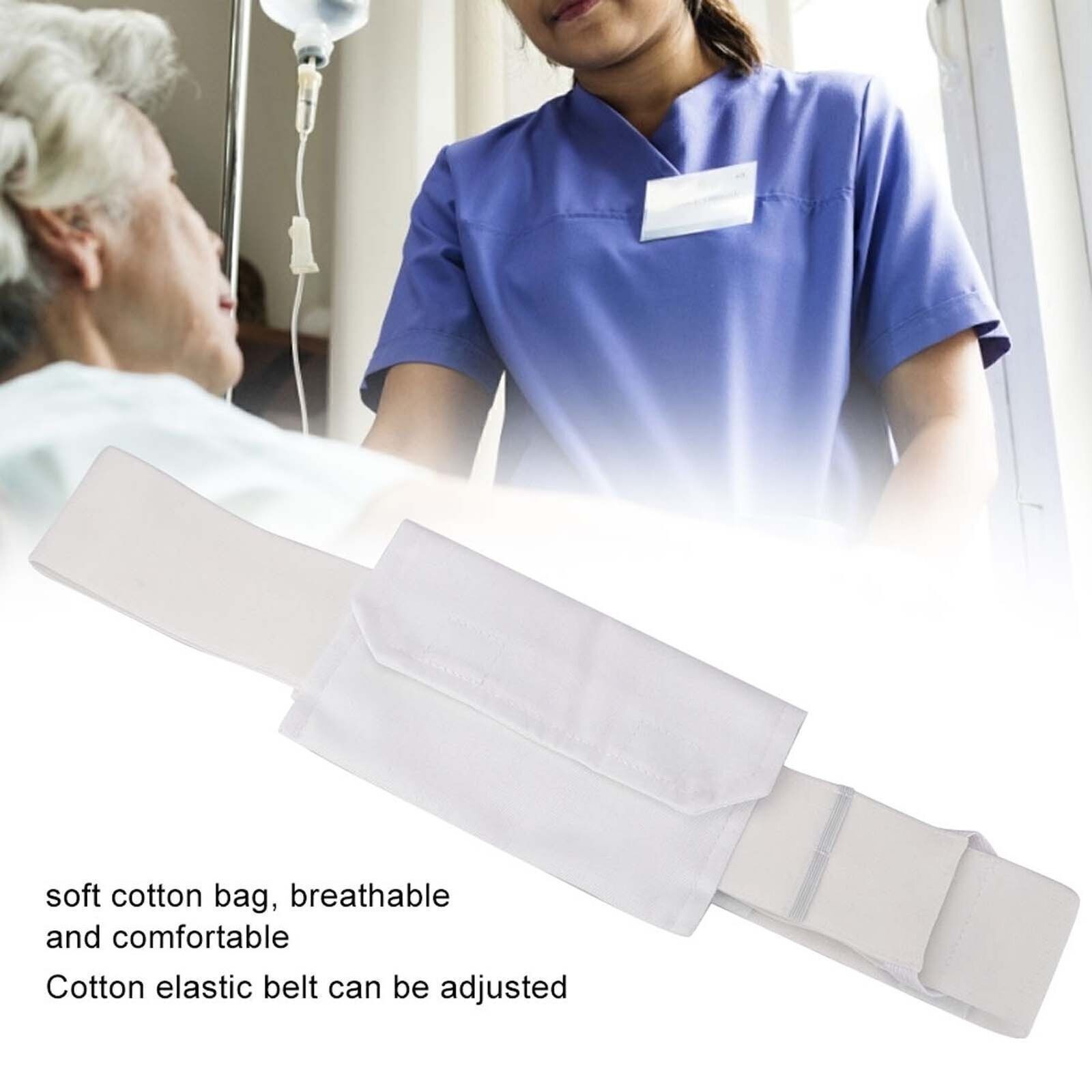 Peritoneal Dialysis Catheter Belt Patient Adjustable Peritoneal Tube Protection