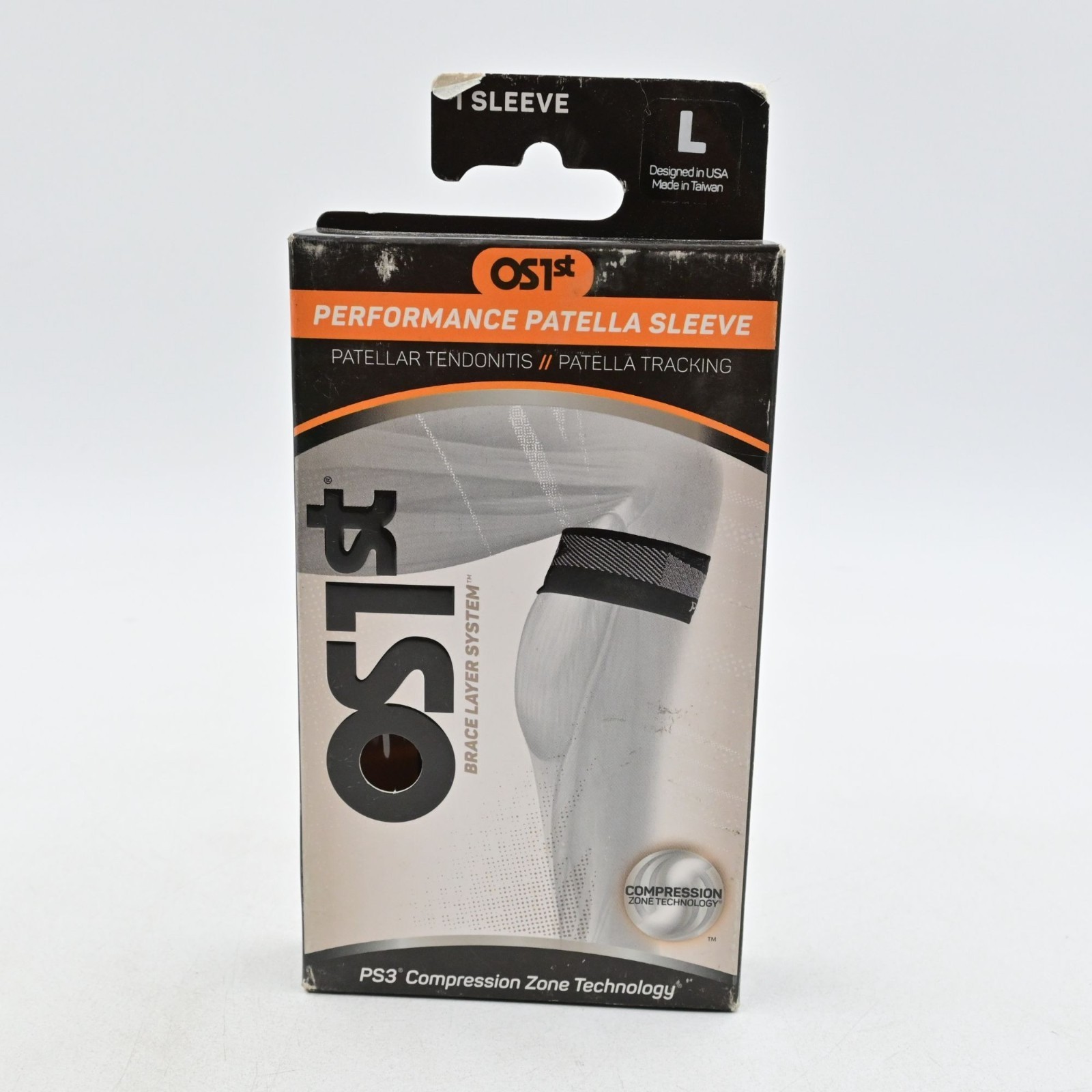 OS1st Performance Patella Sleeve Brace for Patellar Tendonitis Size L