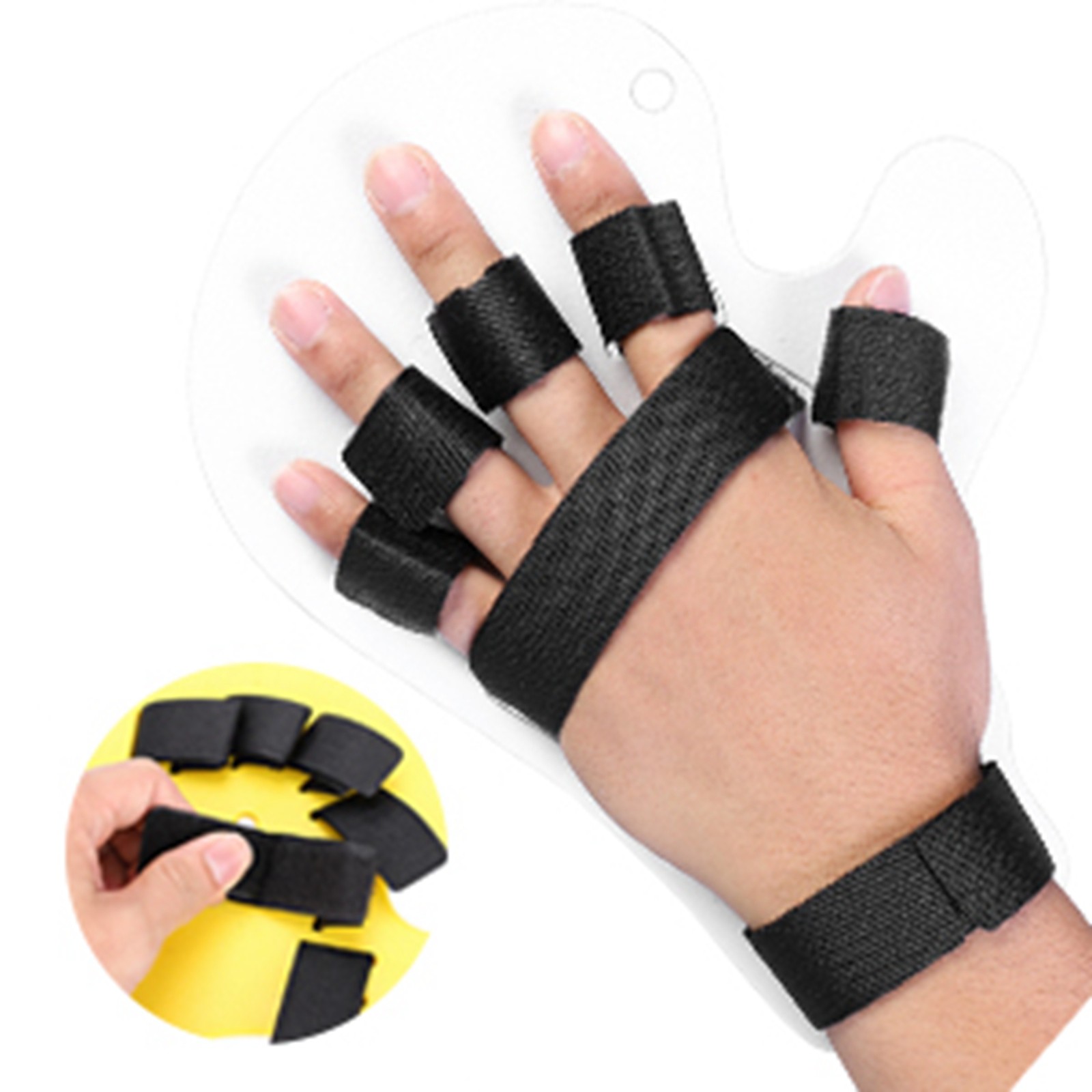 1pc Fingerboard Extended Type Hand Training Support For Rehabilitation NEW