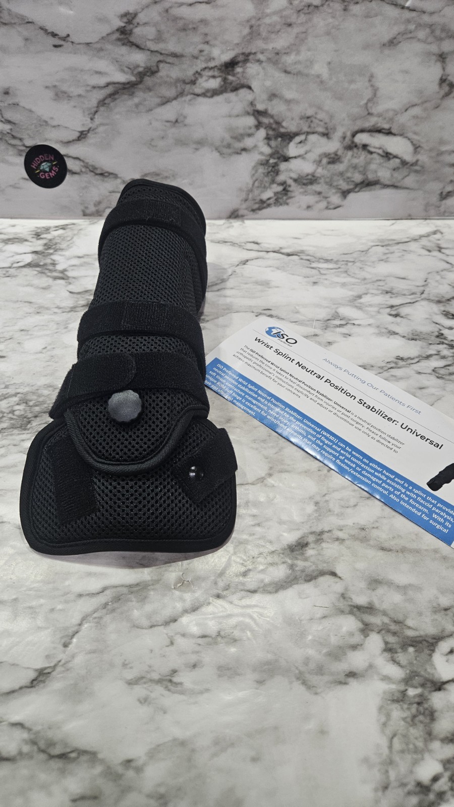 ISO Preferred Wrist Splint ISO-WR301 Universal L/R