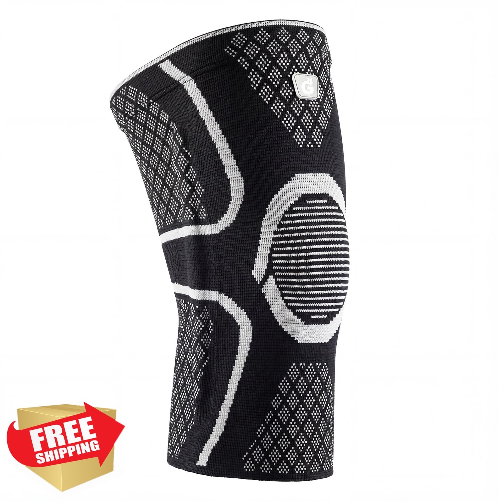 GOOGAH Knee Brace Large Blackgray