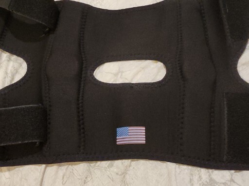 FRONT LINE MEDICAL 1/8″ Neoprene Stabilized Knee Support, #K46 XL