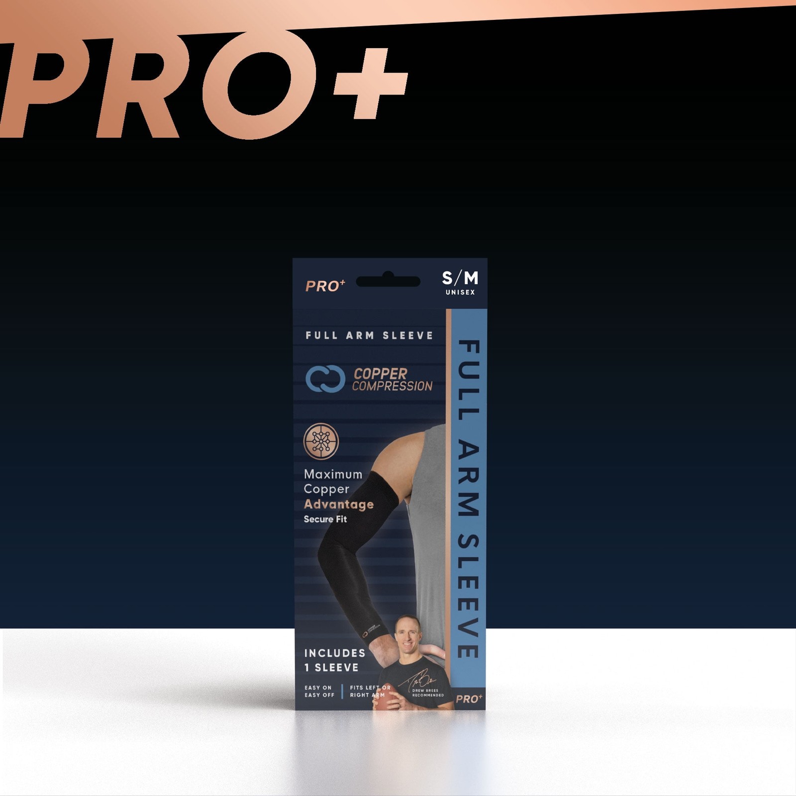 Full Arm Sleeve: Compression for Tendonitis, Arthritis & Forearm Strain S/M