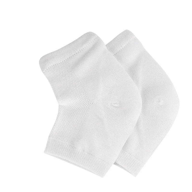 1 Pair Colorful Silicone Moisturizing Gel Heel Socks Feet Skin Care Cracked Dry