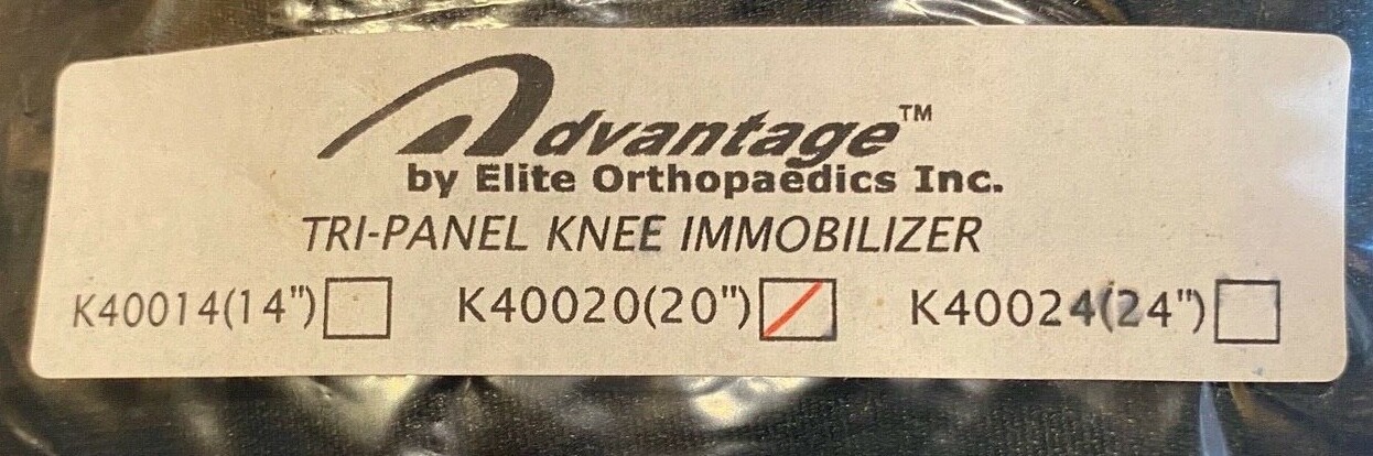 Knee Immobilizer by Advantage