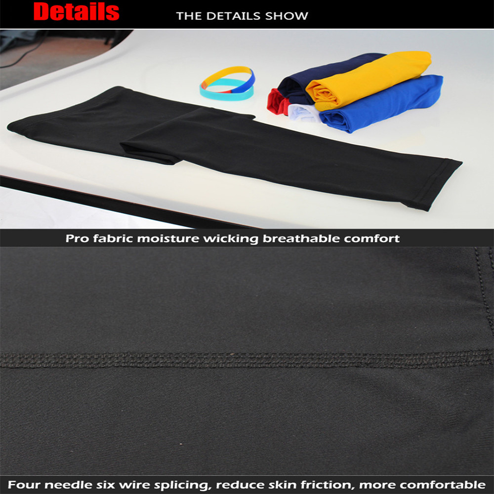 Long Compression Knee Brace Basketball High Support Leg Thigh Sleeves Men Women