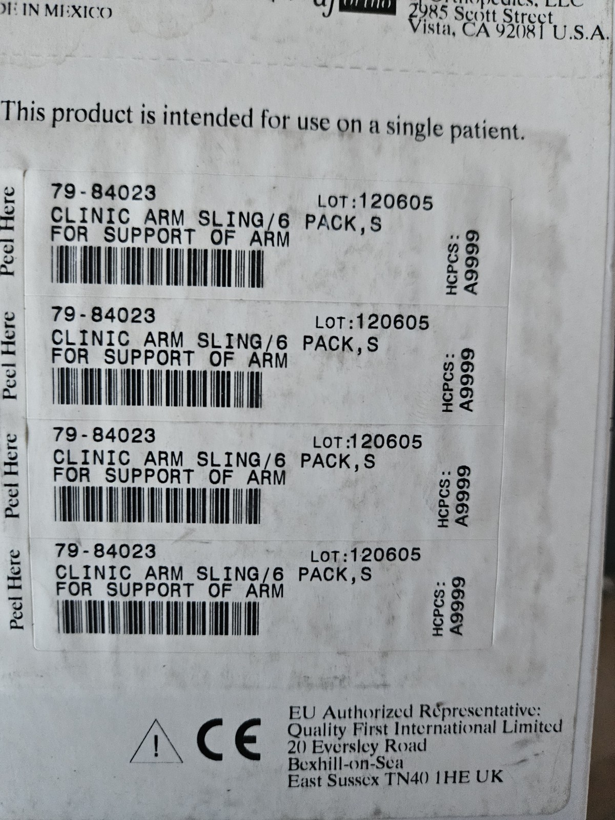 DJO Global 79-85015 Procare Clavicle Strap, Size Medium 30″-36″ (1 EA)