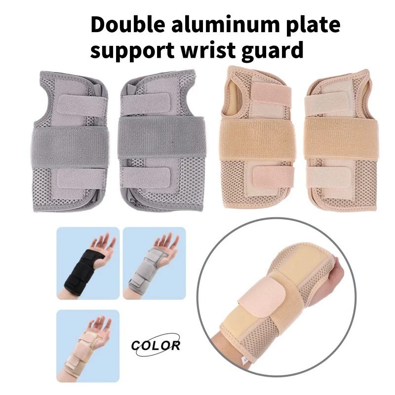 NEW Wrist Brace for Carpal Tunnel – Adjustable Night Support Brace with Splints