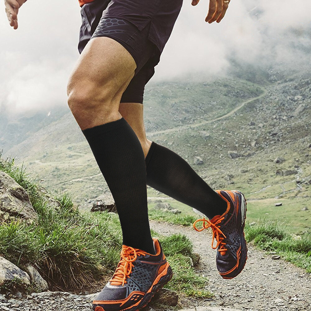 Copper Compression Socks 15-20mmHg Best for Men Women Running Athletic Medical *