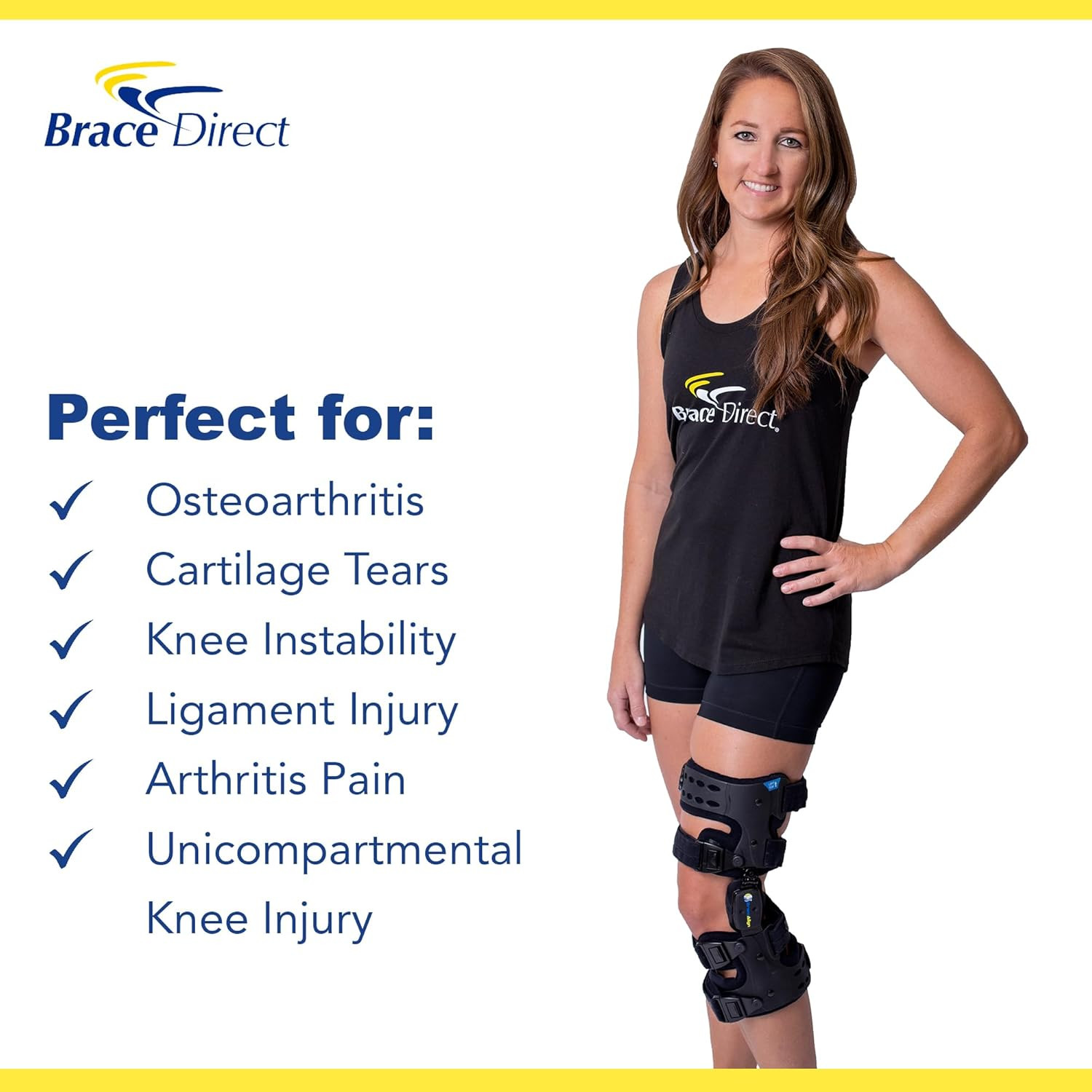 OA Unloader Knee Brace – Arthritis Pain Relief, Osteoarthritis, Bone on Bone Kne