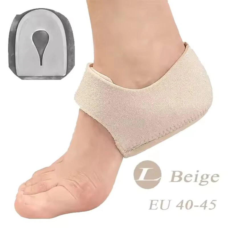 2x Plantar Fasciitis Relief Heel Cups for Foot Pain Relief Elastic Gel Pads USA