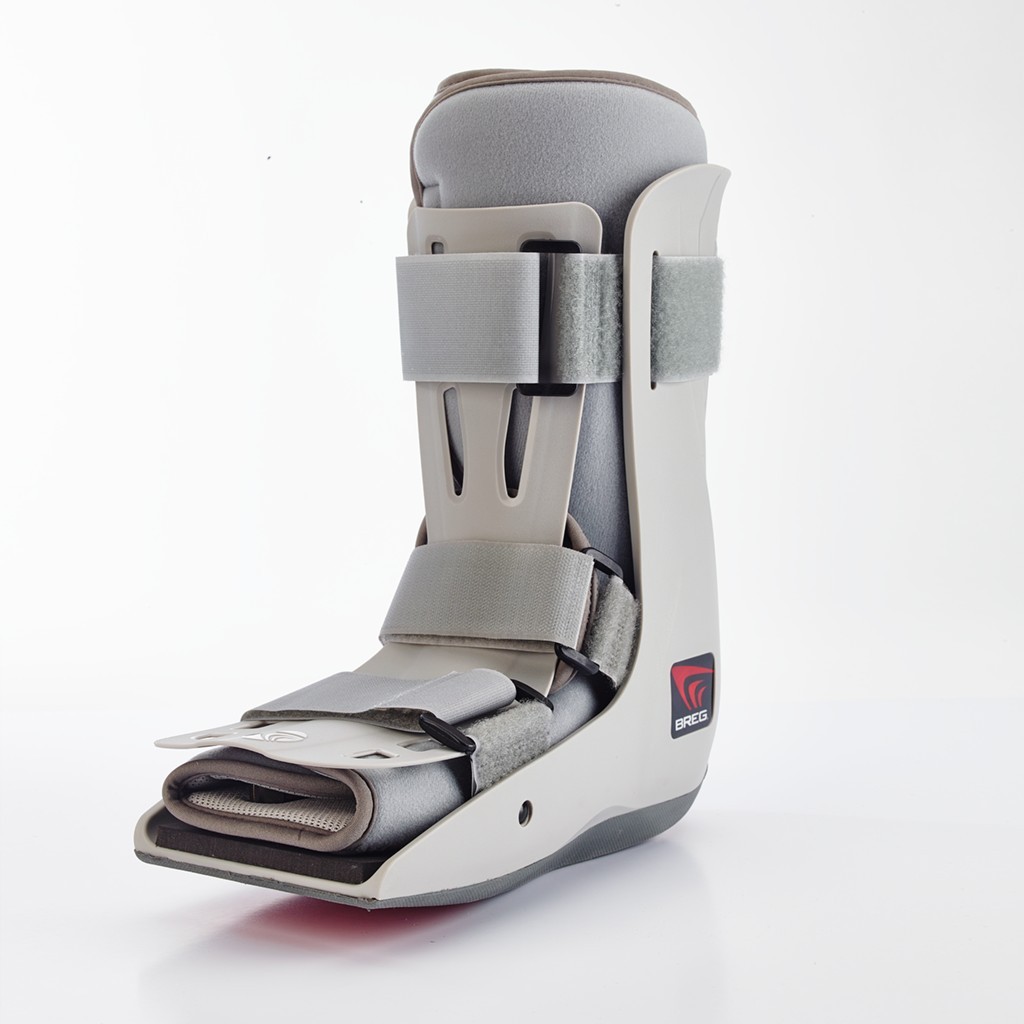 BREG Genesis Mid-Calf Full Shell Orthopedic Walker BOOT Medium-Used