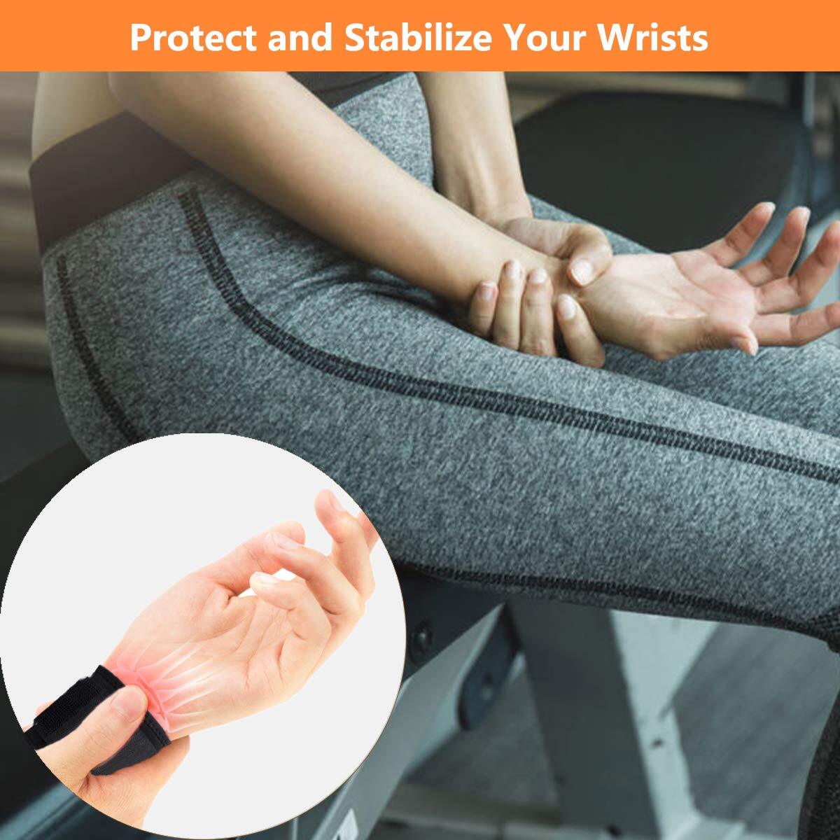 Sports Wrist Band Brace Wrap Adjustable Support Gym Strap Carpal Tunnel Bandage