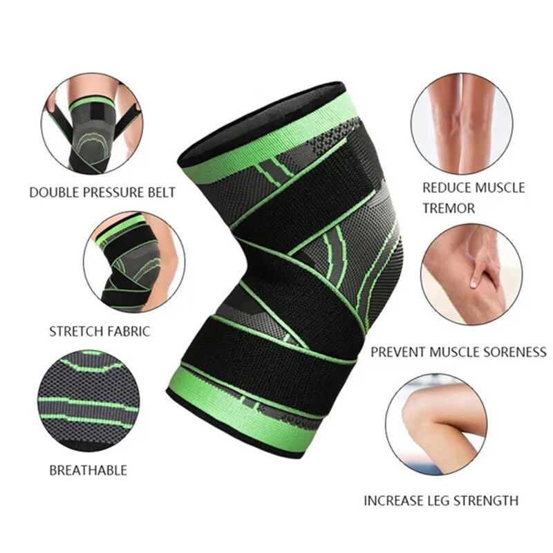 Knee Pads Knee Sleeve Compression Brace Support Arthritis Joints Protector Sport