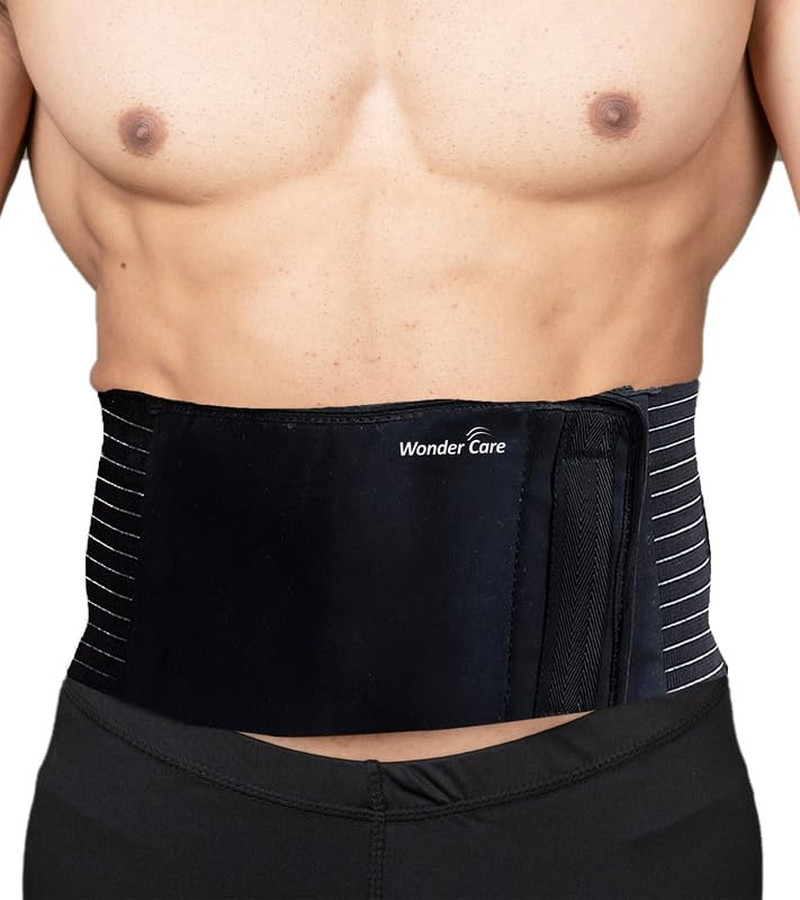 – Umbilical Hernia Support Belt Abdominal Binder for Belly Button Hernias or Nav