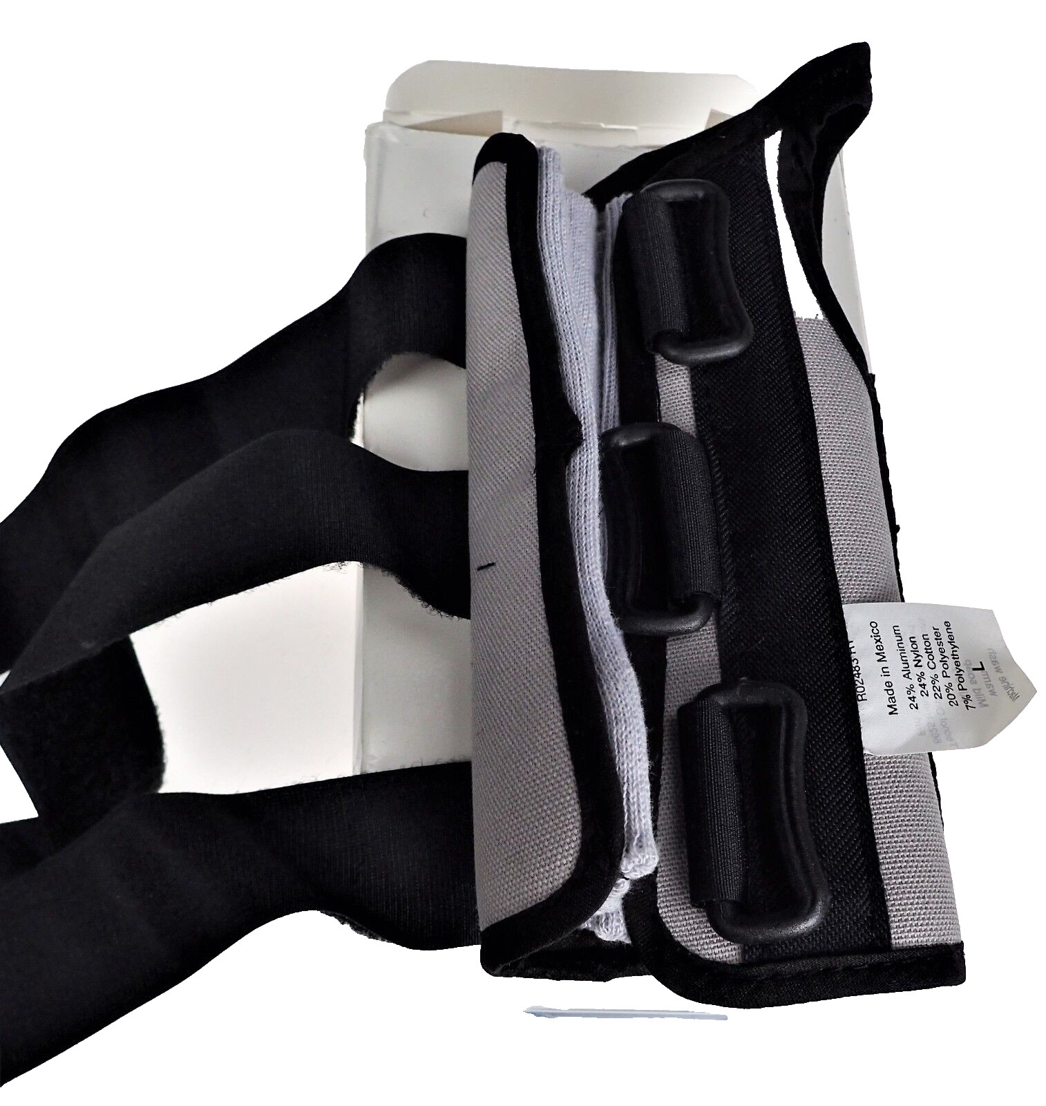 Tecnol Canvas BATH Wrist Splint Left Hand Large Orthopedic Device