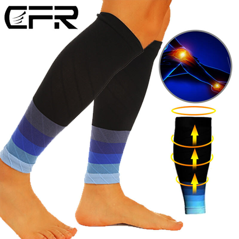 1-2PCS Calf Sleeve Compression Brace Shin Splint Leg Support Lower Muscle Pain