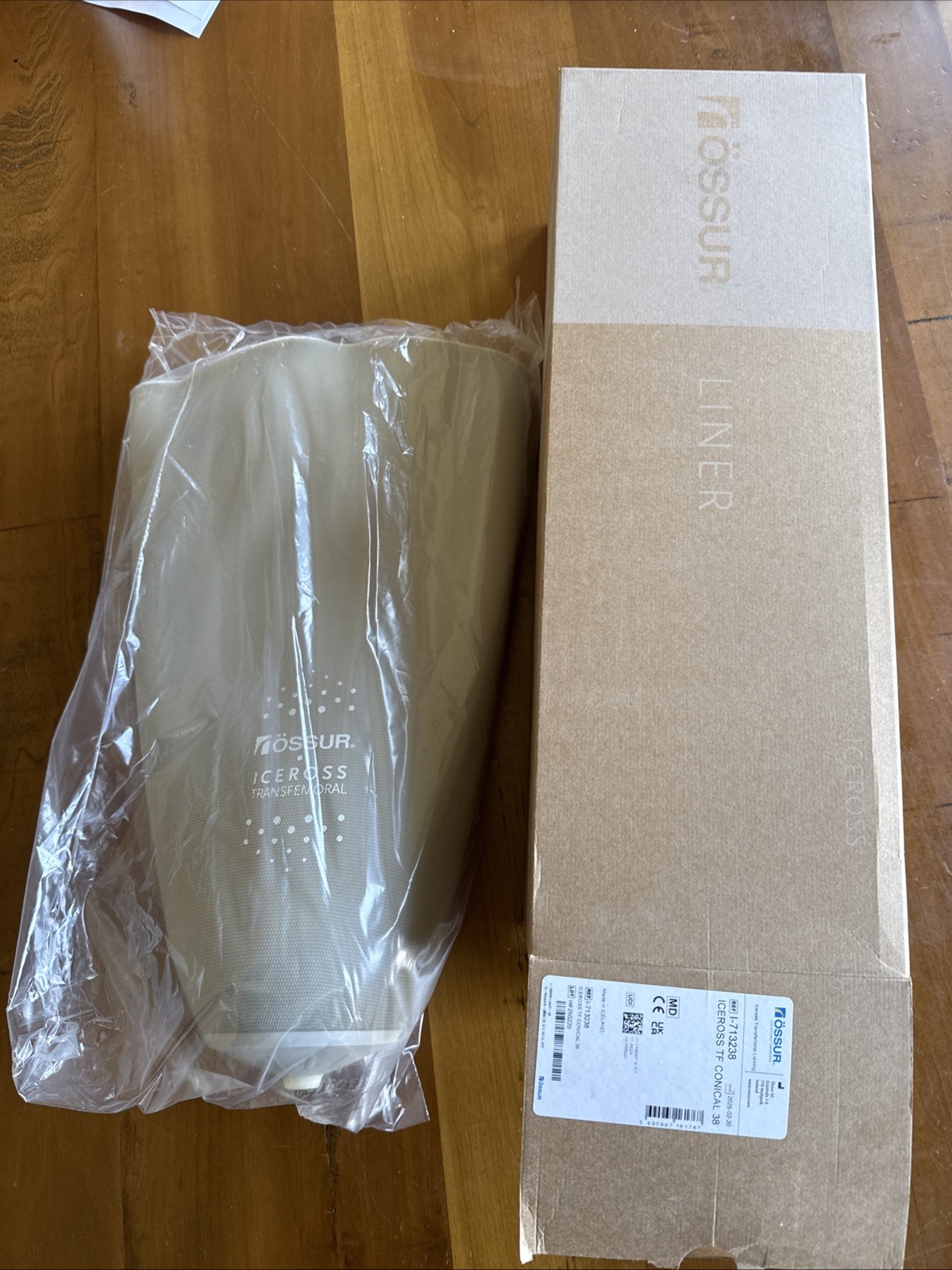 New- Iceross Transfemoral Conical size 38 Locking Liner – Item # I-713238