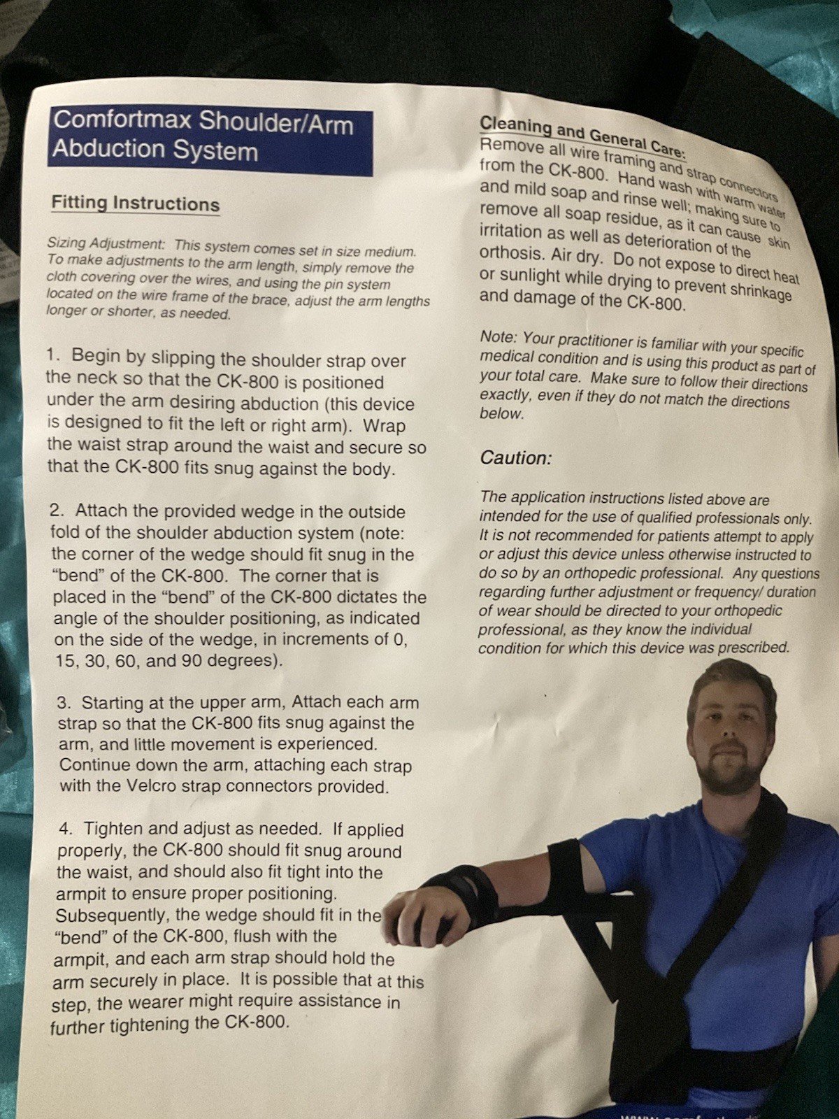 Comfortmax Shoulder Arm Abduction System