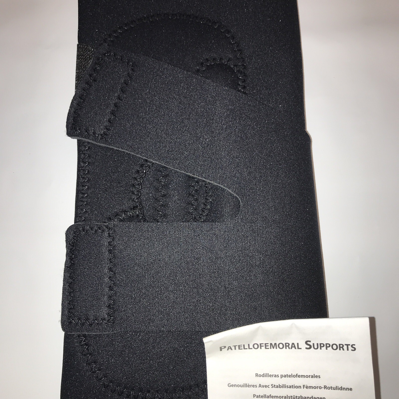 DJ Ortho/Donjoy Lat Pat Knee Brace Sprt, LT, XXL, BLK for support of the Patella