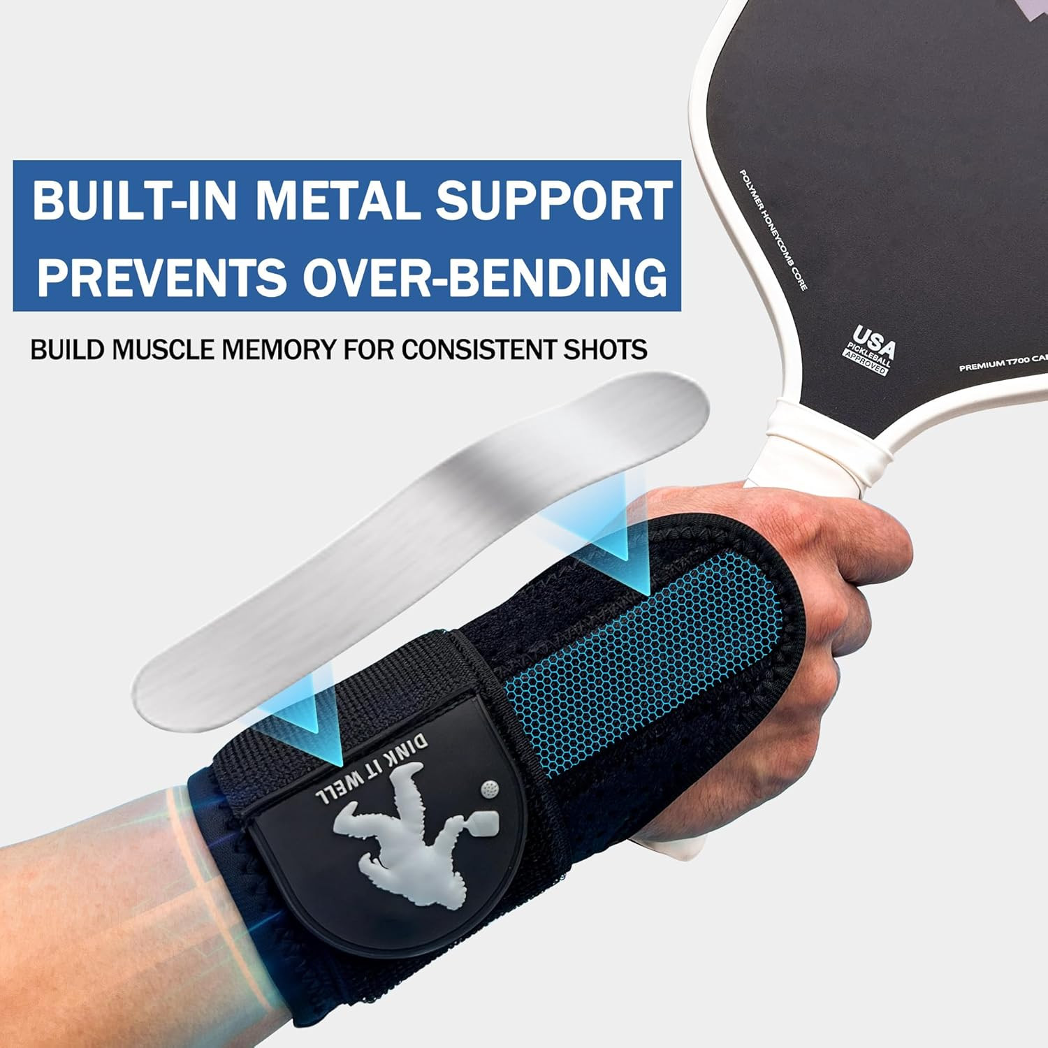 Pickleball Dink Train Wrist Brace – Wrist Support Training Aid for Men and Wo…