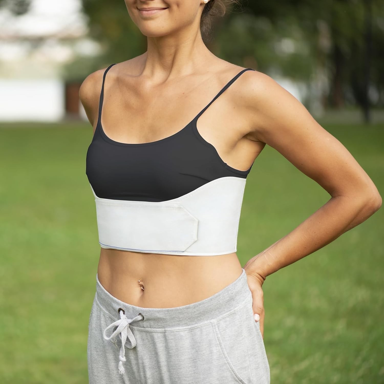 Rib Brace Chest Compression Support Belt for Broken & Cracked Ribs