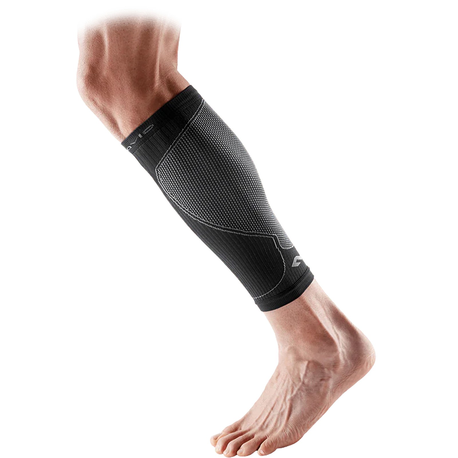 McDavid 8836 mmHg Calf Sleeves – I (Calf Circumference: 12.5″-13″) – Black