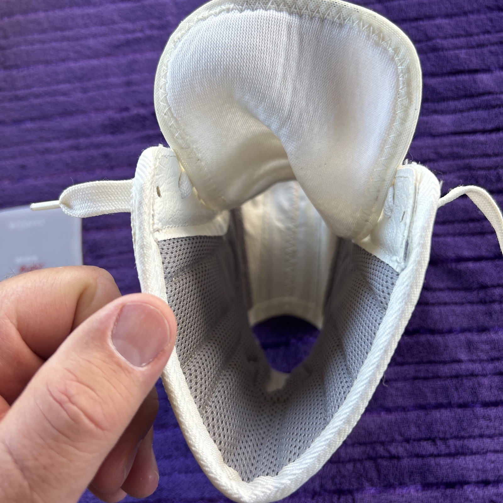FLA McDavid Ankle Guard Optional Plastic Inserts White Size M, Free Shipping!