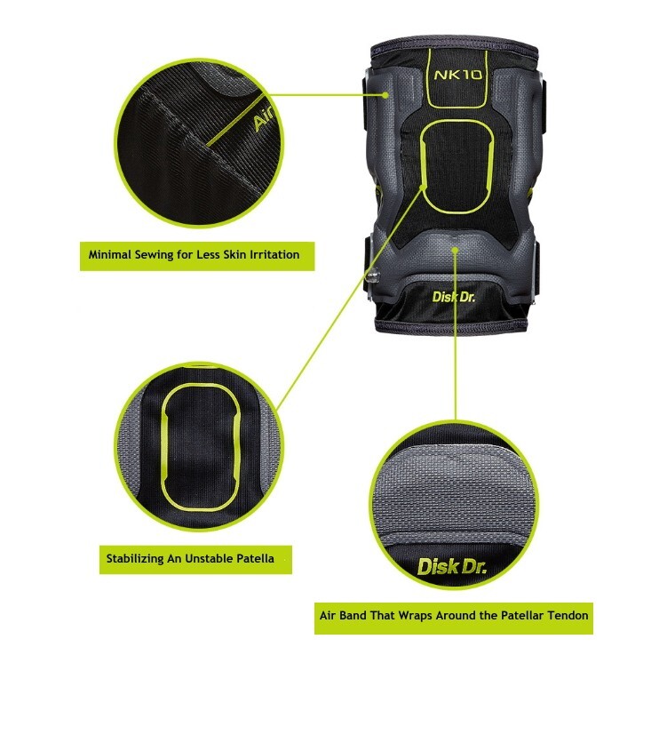 Disk Dr NK10 Knee Joint Knee Sleeve Air Compression Medical Device(M)35.5~38.5cm