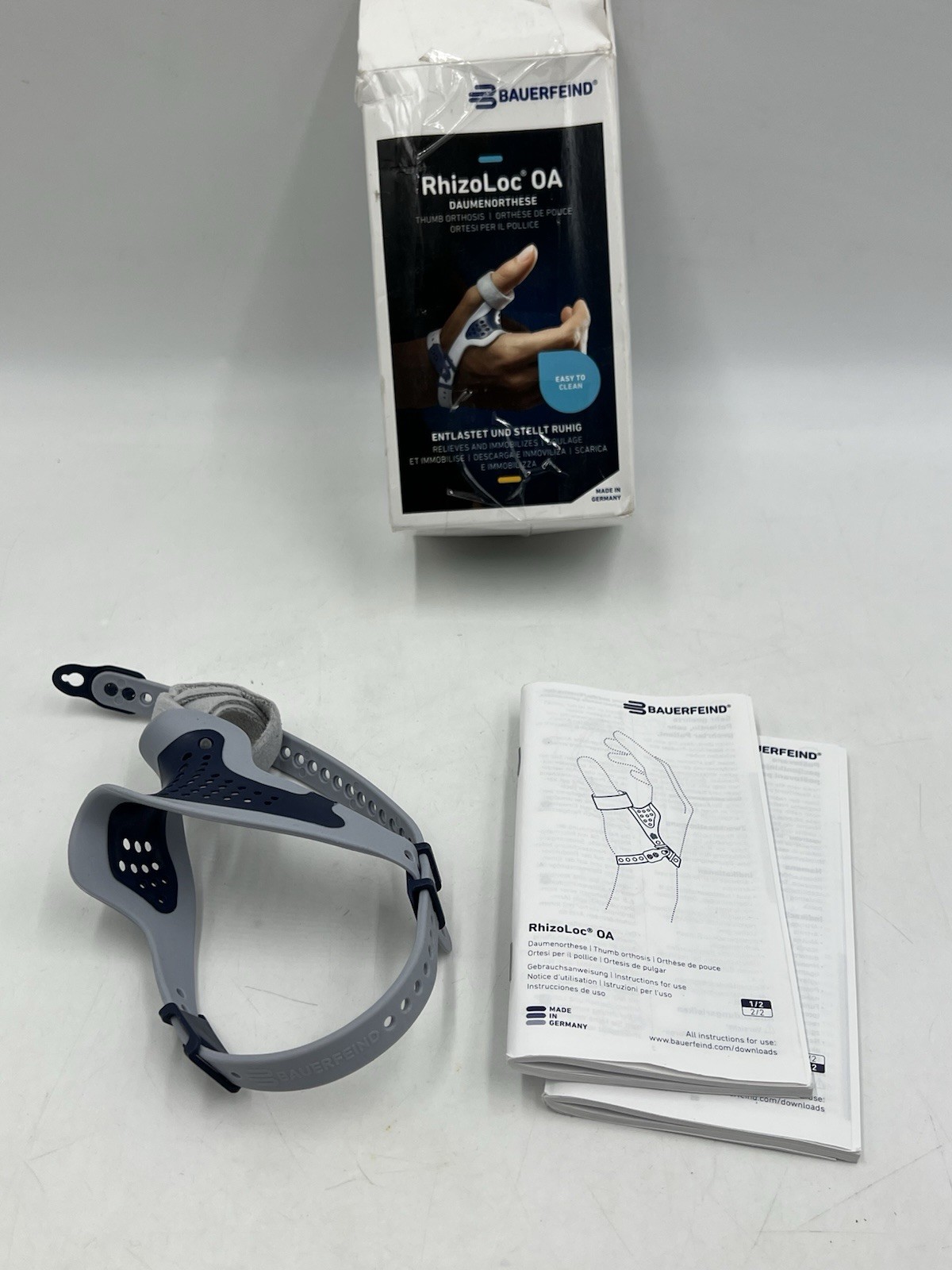 bauerfeind RhizoLoc – Thumb Spica Splint Size 2 right