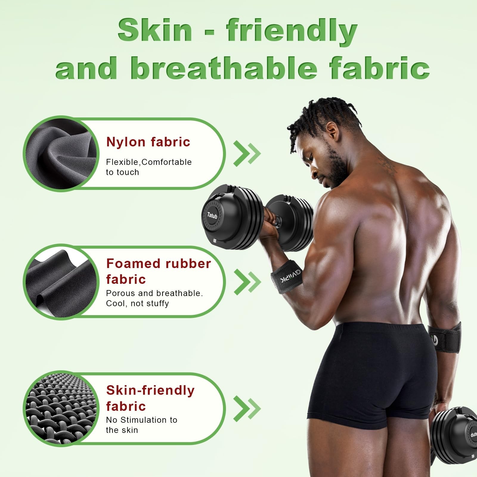 Tennis Elbow Brace for Men , Adjustable Elbow Strap for Tendonitis with Compr…