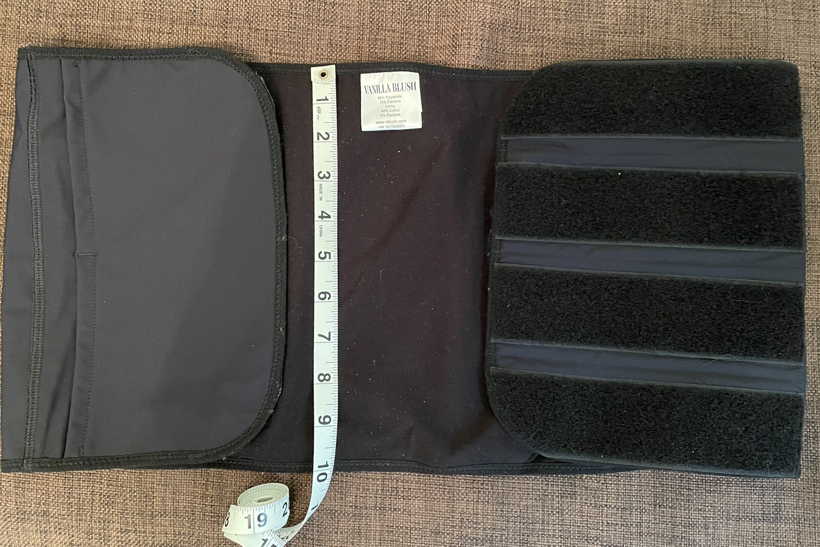 Vanilla Blush Hernia Support Belt