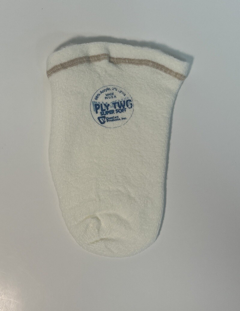 Comfort Products Super Soft Prosthetic Sock, Size Medium/X-Small, Ply 2